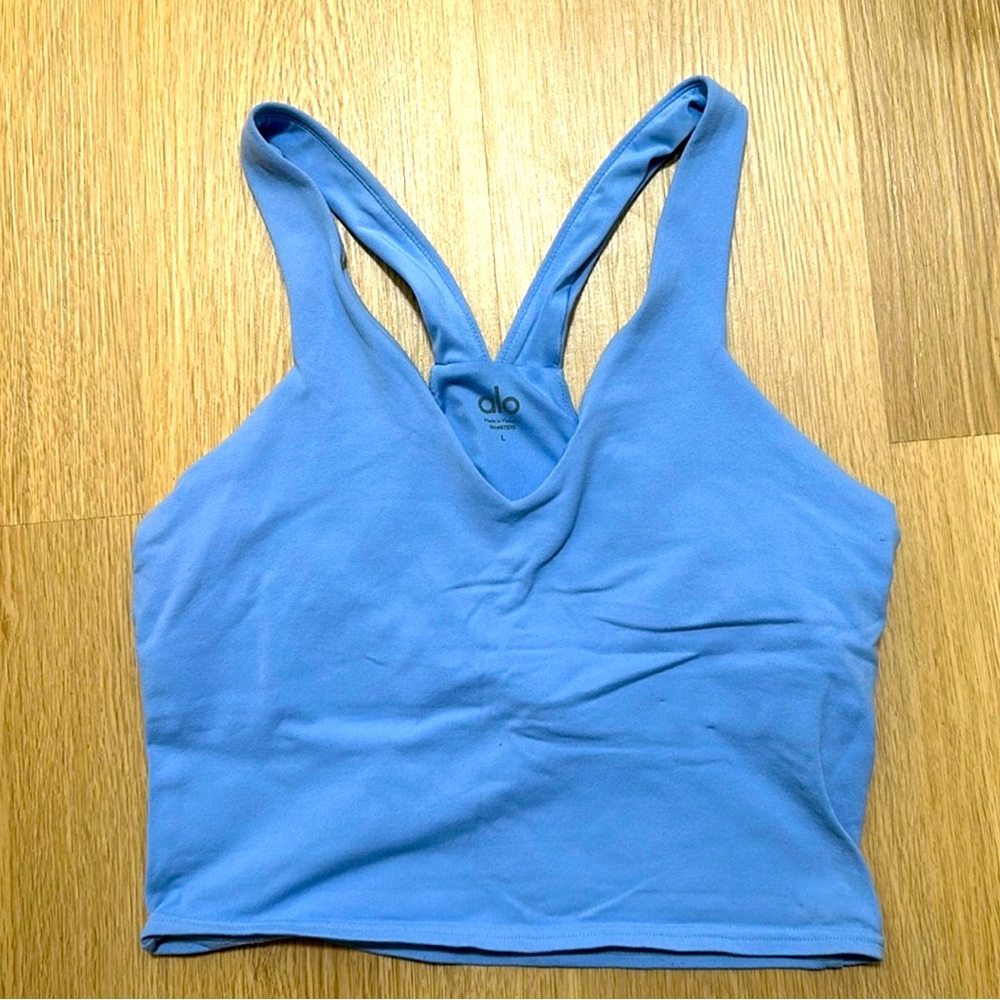 ALO Yoga Airbrush Realbrush Bra Tank Top